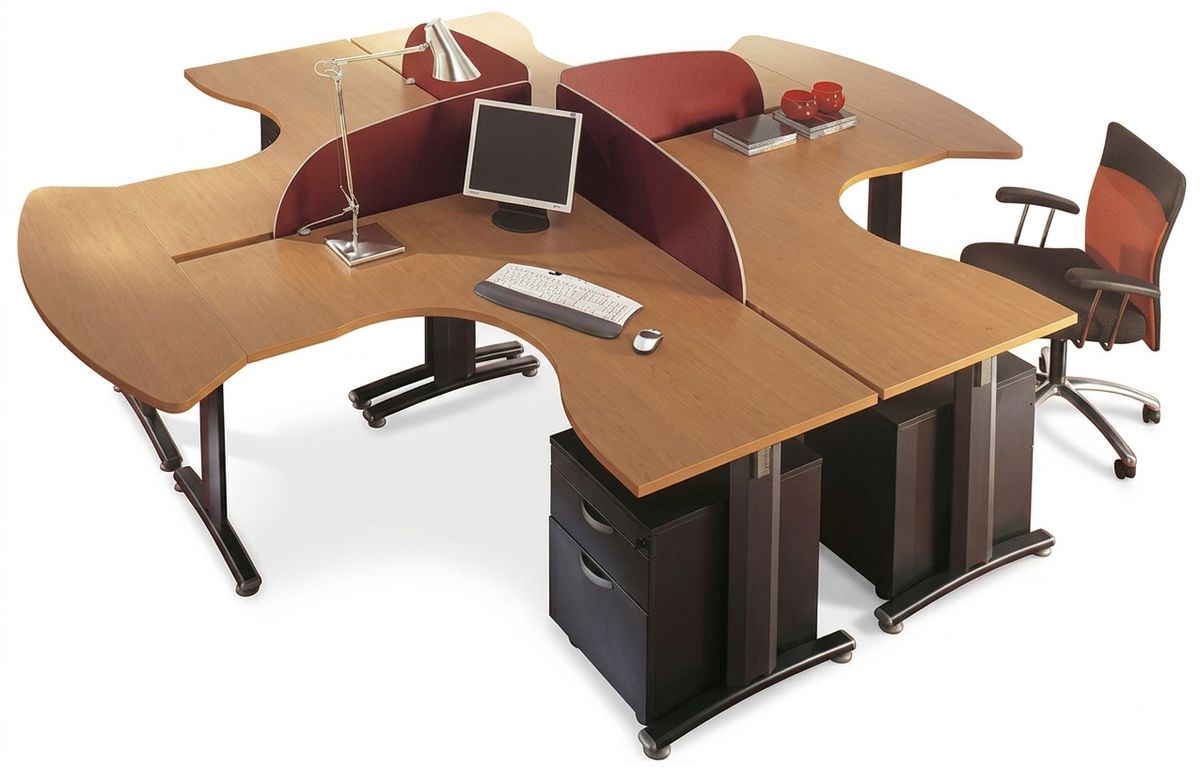 Modular Office Corner Workstation